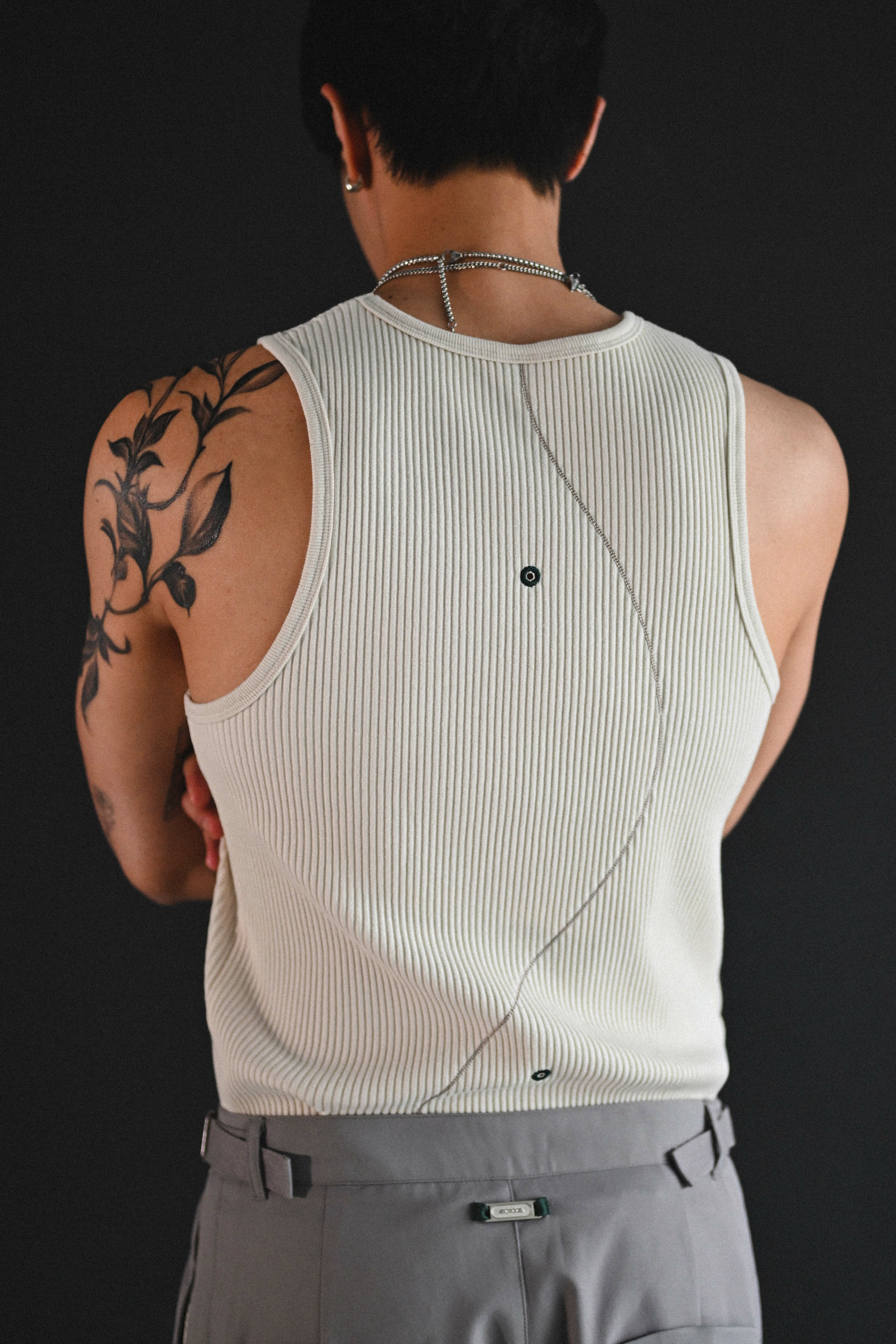 ARC TANK TOP - CREAM