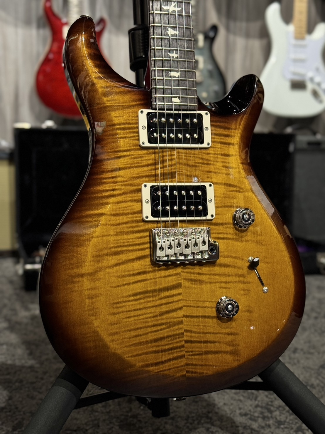 PRS S2 custom24 Black Amber 公司貨【宛伶樂器】