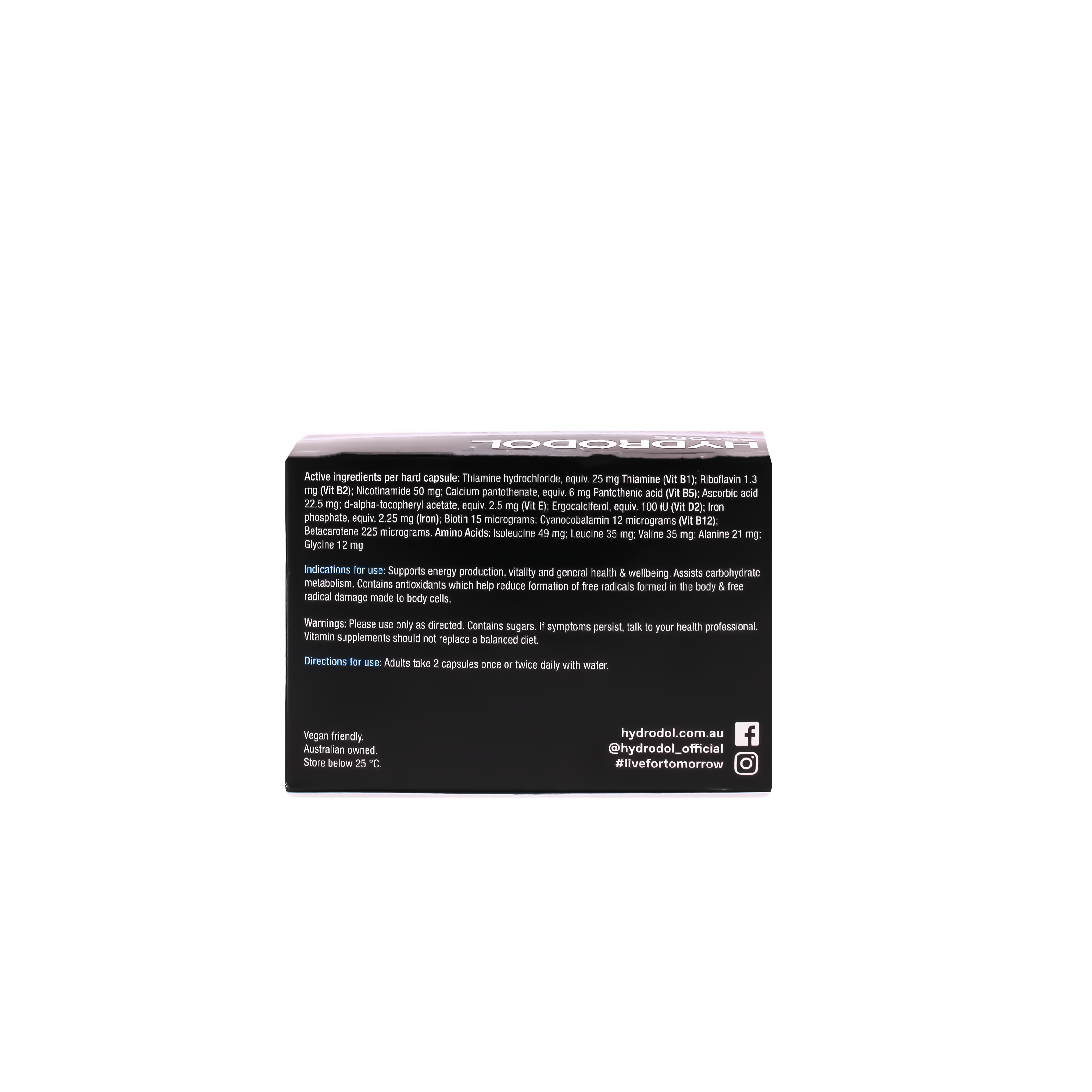 HYDRODOL 酒前膠囊 解酒丸10次裝 (獨立包裝)