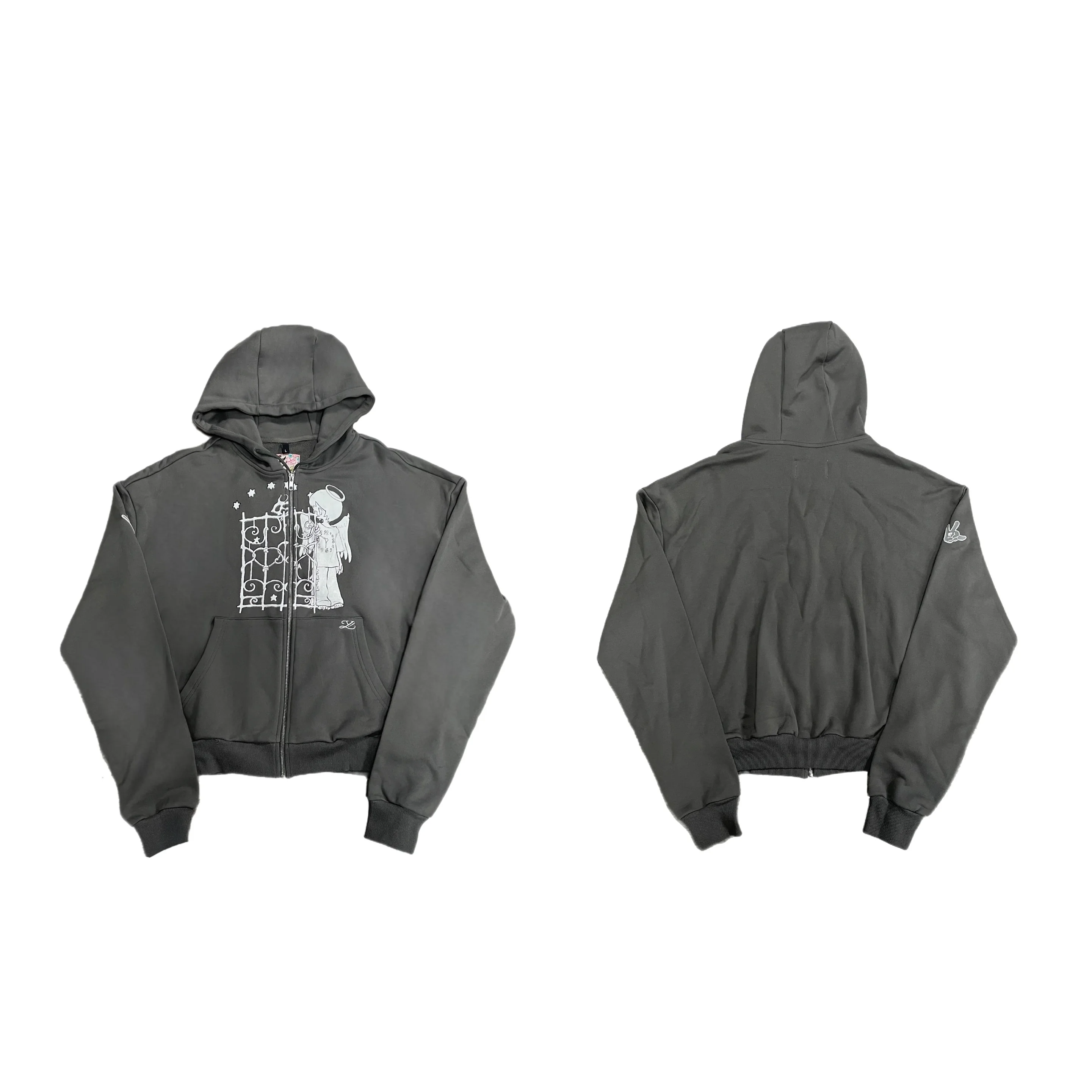 yumin ha time angel hoodie