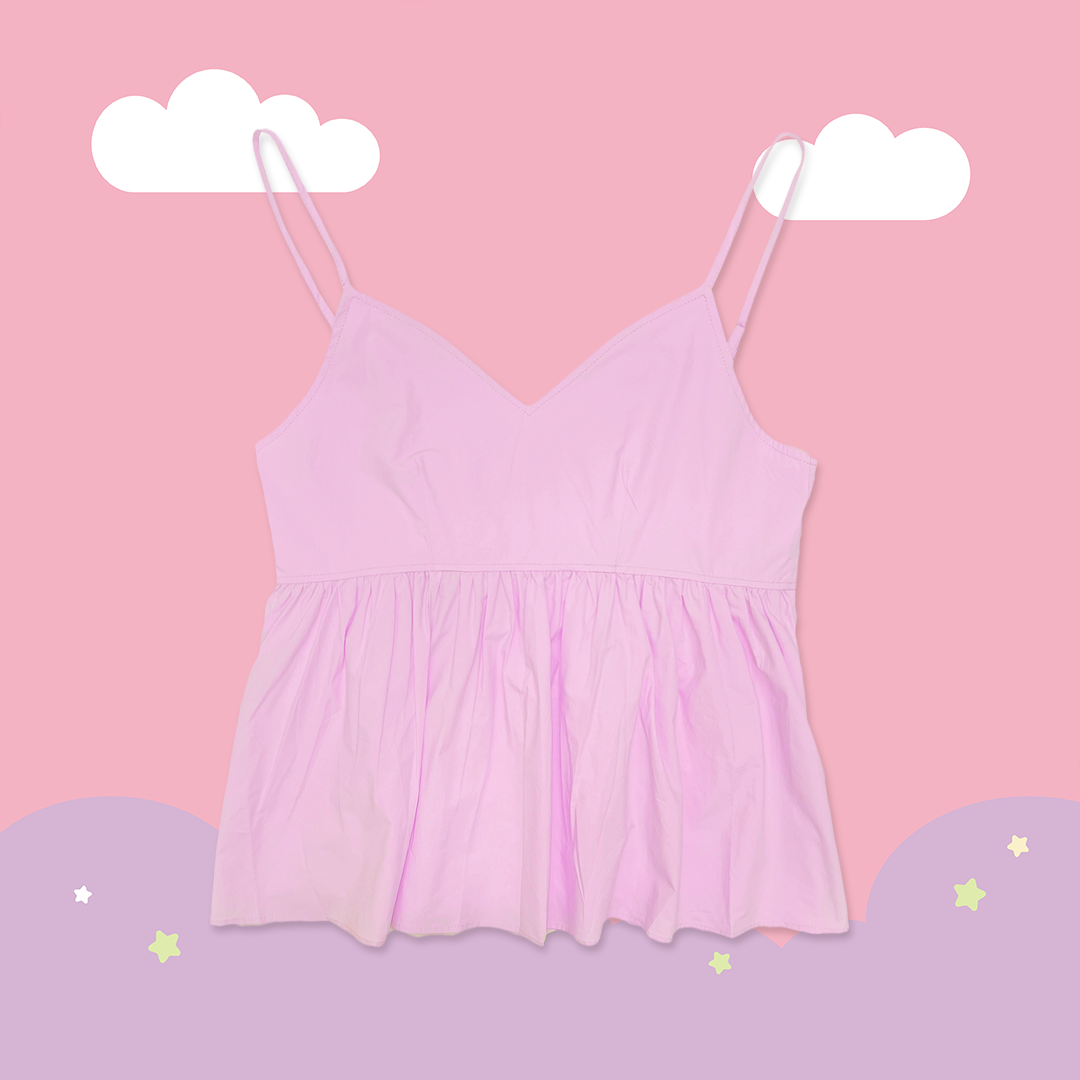 こ♡こ 糖果色細肩背心