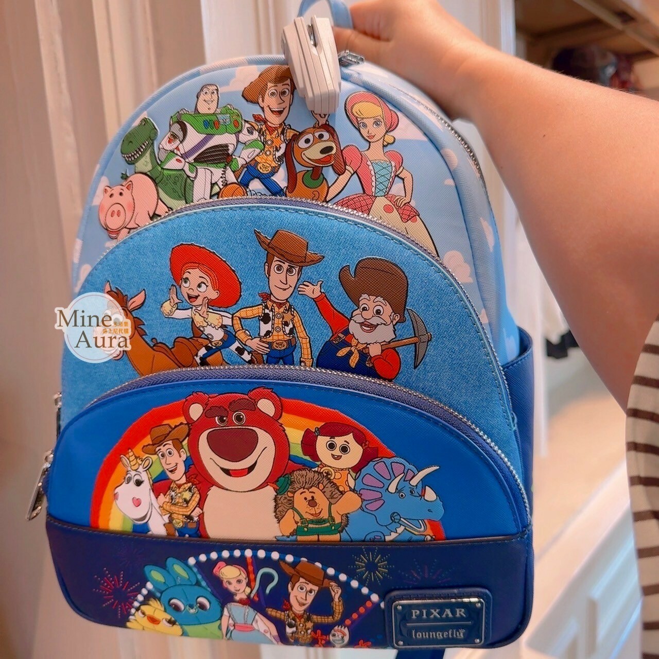 玩具總動員 Toy Story 角色大集合 造型 後背包 -香港迪士尼樂園