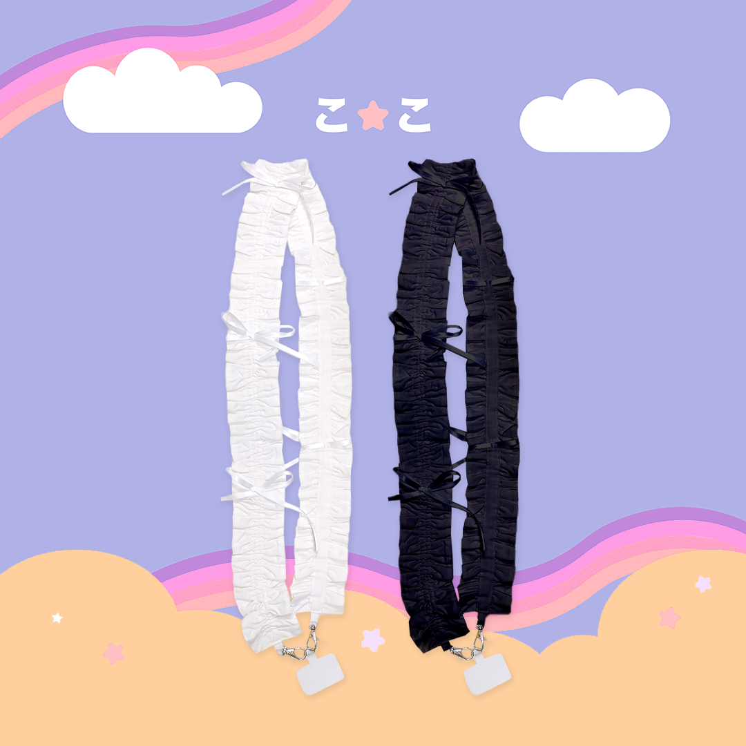 こ♡こ 蝴蝶結多用途掛繩背帶