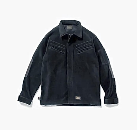 WTAPS HELI POLY THERMO POLARTEC JACKET - BLACK SIZE S IN STOCK NOW (現貨發售中)
