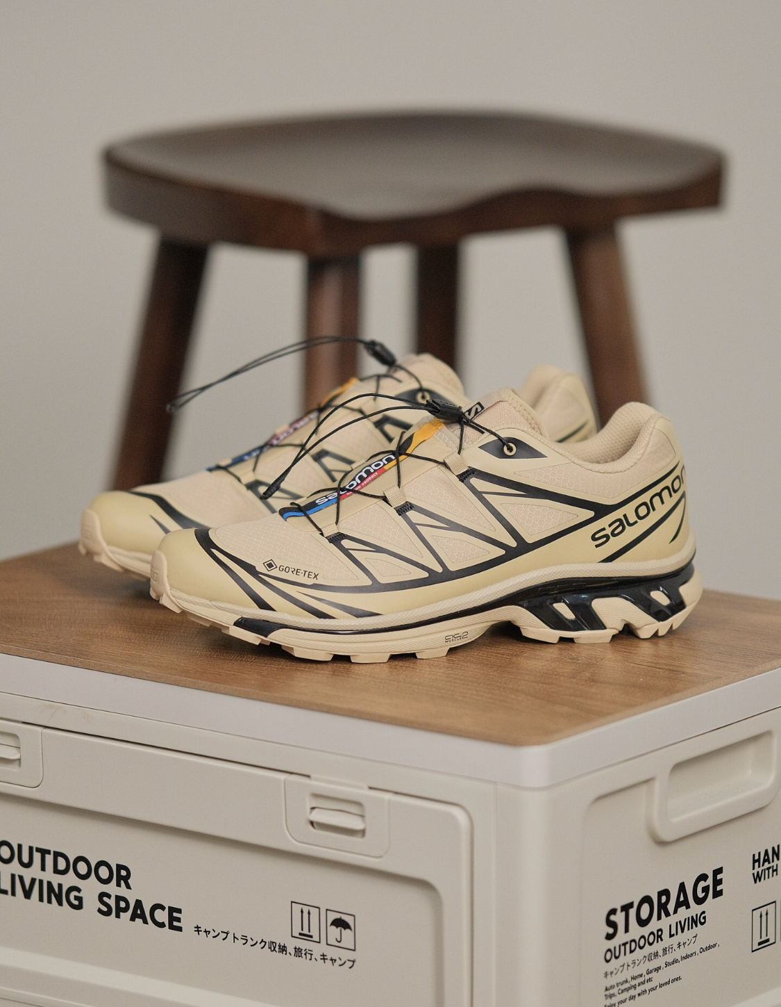 【APAIR】預購 Salomon Xt-6 Gore-Tex 卡其 奶茶 474455