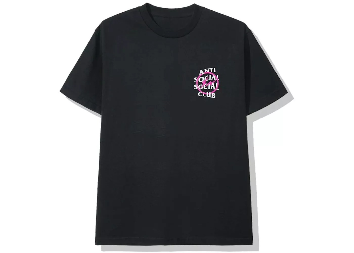 FRAGMENT X ASSC ANTI SOCIAL CLUB PINK BOLT TEE 粉閃電 短T 現貨