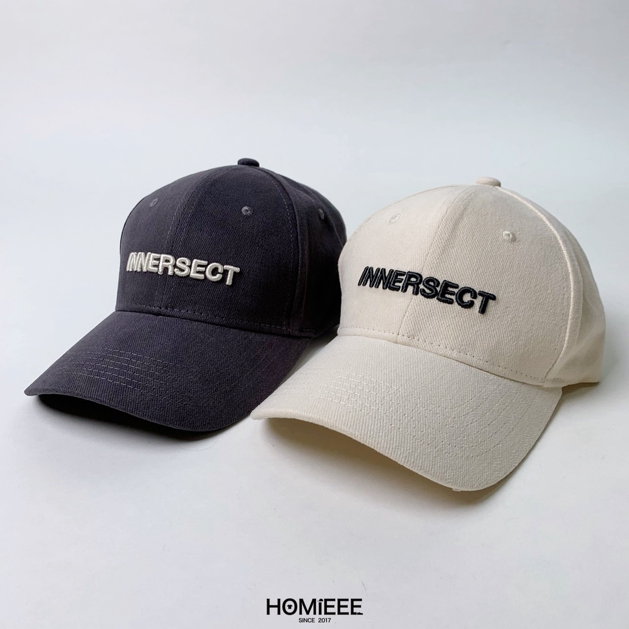 INNERSECT x Jerry Lorenzo 三生萬物 老帽 棒球帽 刺繡 LOGO 米白 碳灰