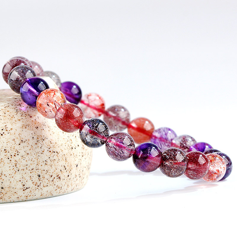 【藏寶】超級七/超七水晶手鍊/水晶手串級(頂尖蒐藏等級)