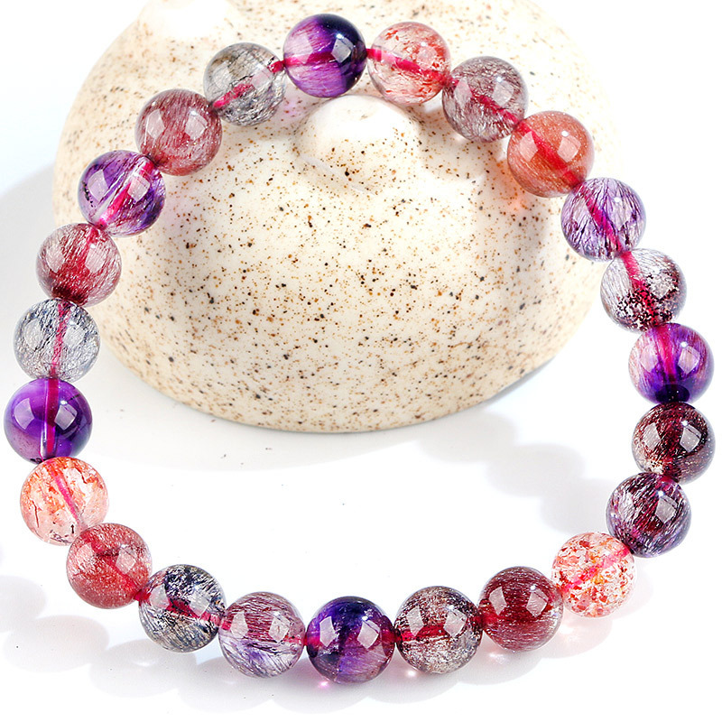 【藏寶】超級七/超七水晶手鍊/水晶手串級(頂尖蒐藏等級)