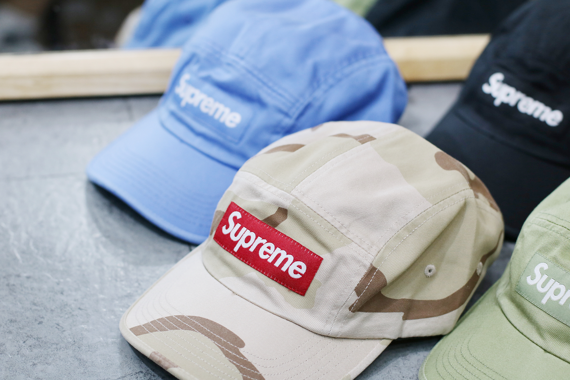 Supreme Washed Chino Twill Camp Cap 各色