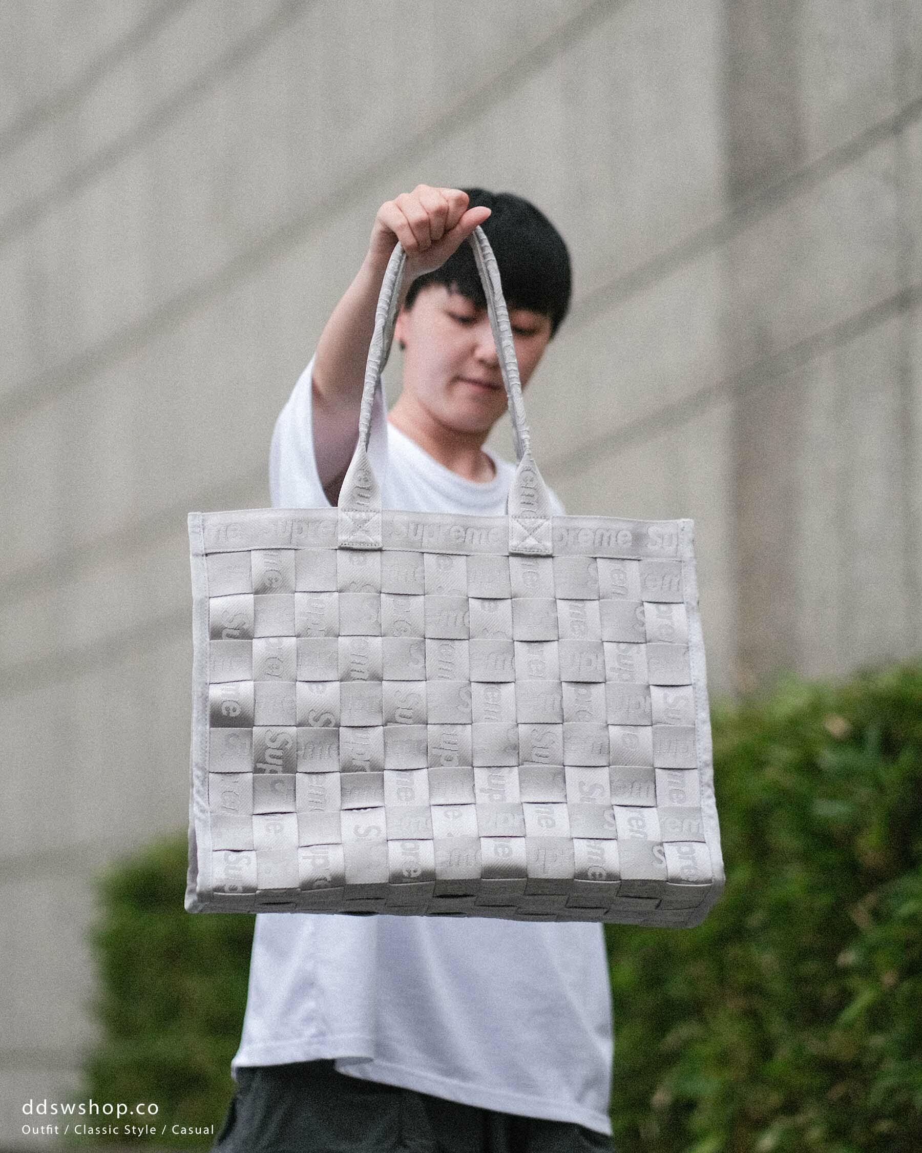 Supreme SS24 Woven Tote 托特包三色