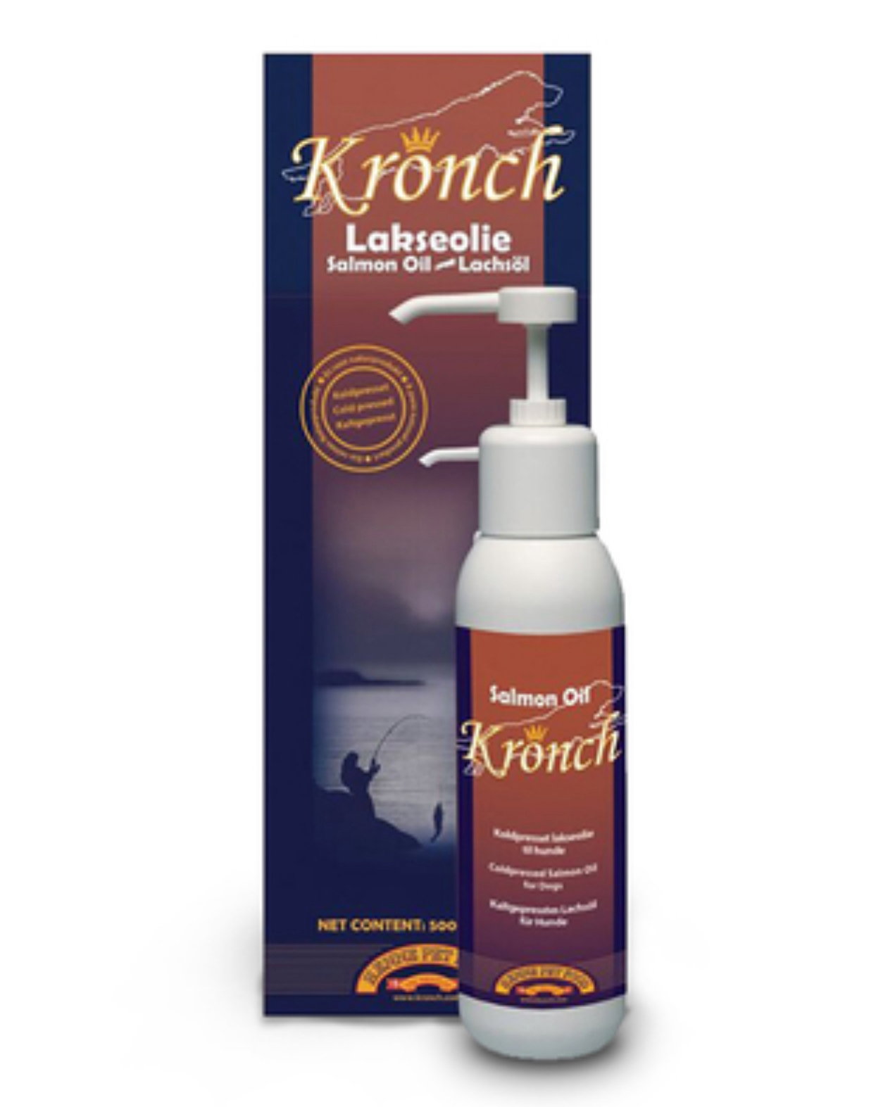Kronch 挪威三文魚油 250ml/ 500ml/ 1000ml/ 2500ml (貓狗適用）