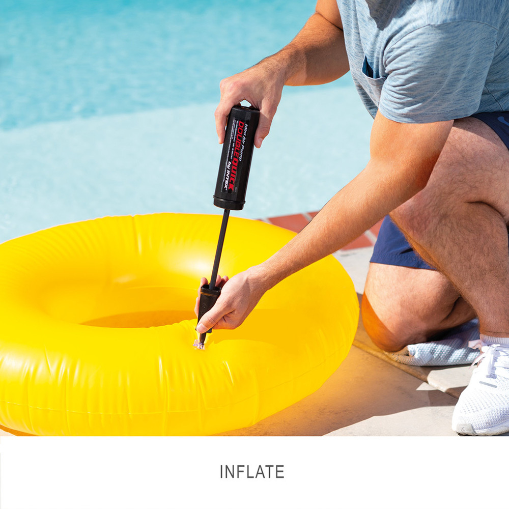 雙向快速迷你手動泵 - 黑