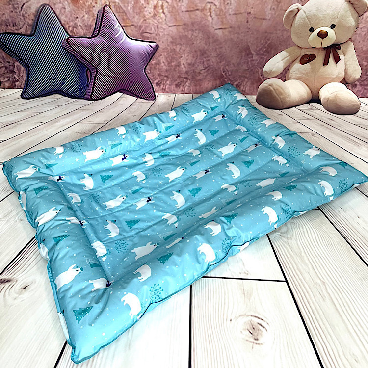 北極熊凝膠冰感墊寵物涼感墊夏天降溫狗床 (2個尺碼可選)