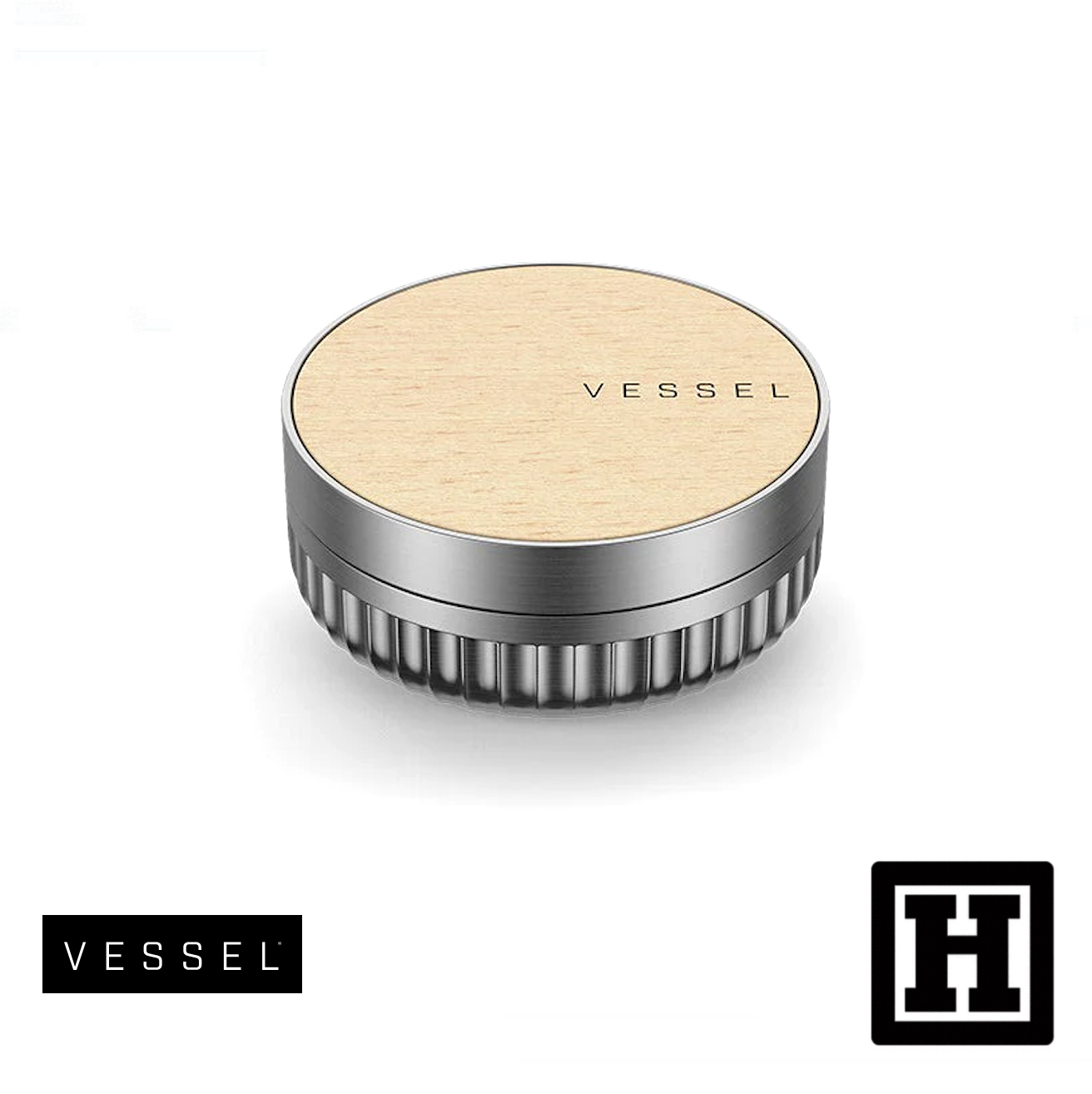 VESSEL Mill Grinder 三片式 研磨器 「櫸木 Beechwood」