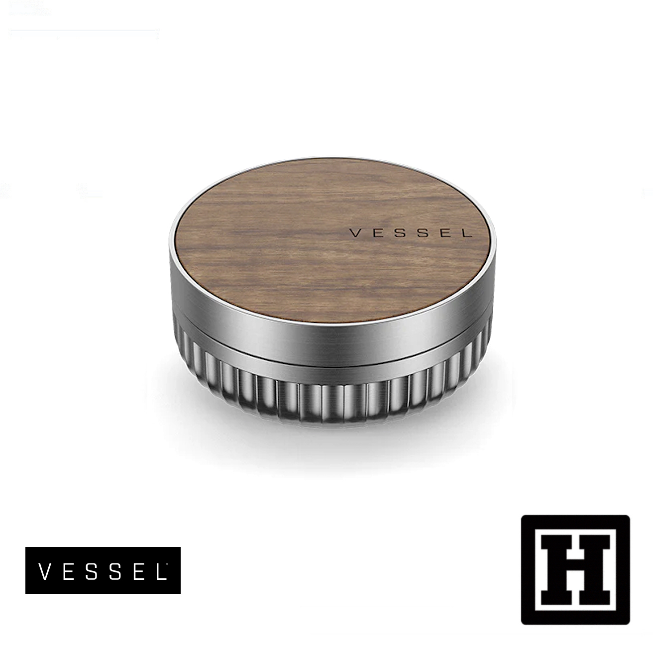 VESSEL Mill Grinder 三片式 研磨器 「胡桃木 Walnut」