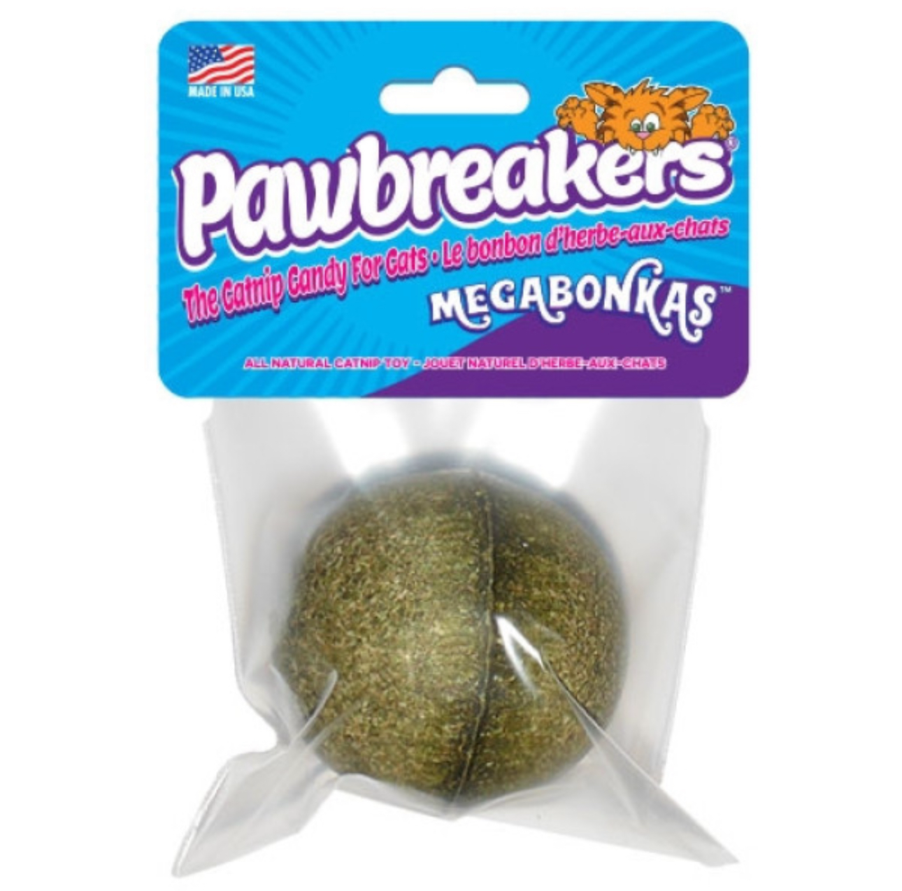 Pawbreakers 天然有機貓草球特大版-直徑6cm (原味)