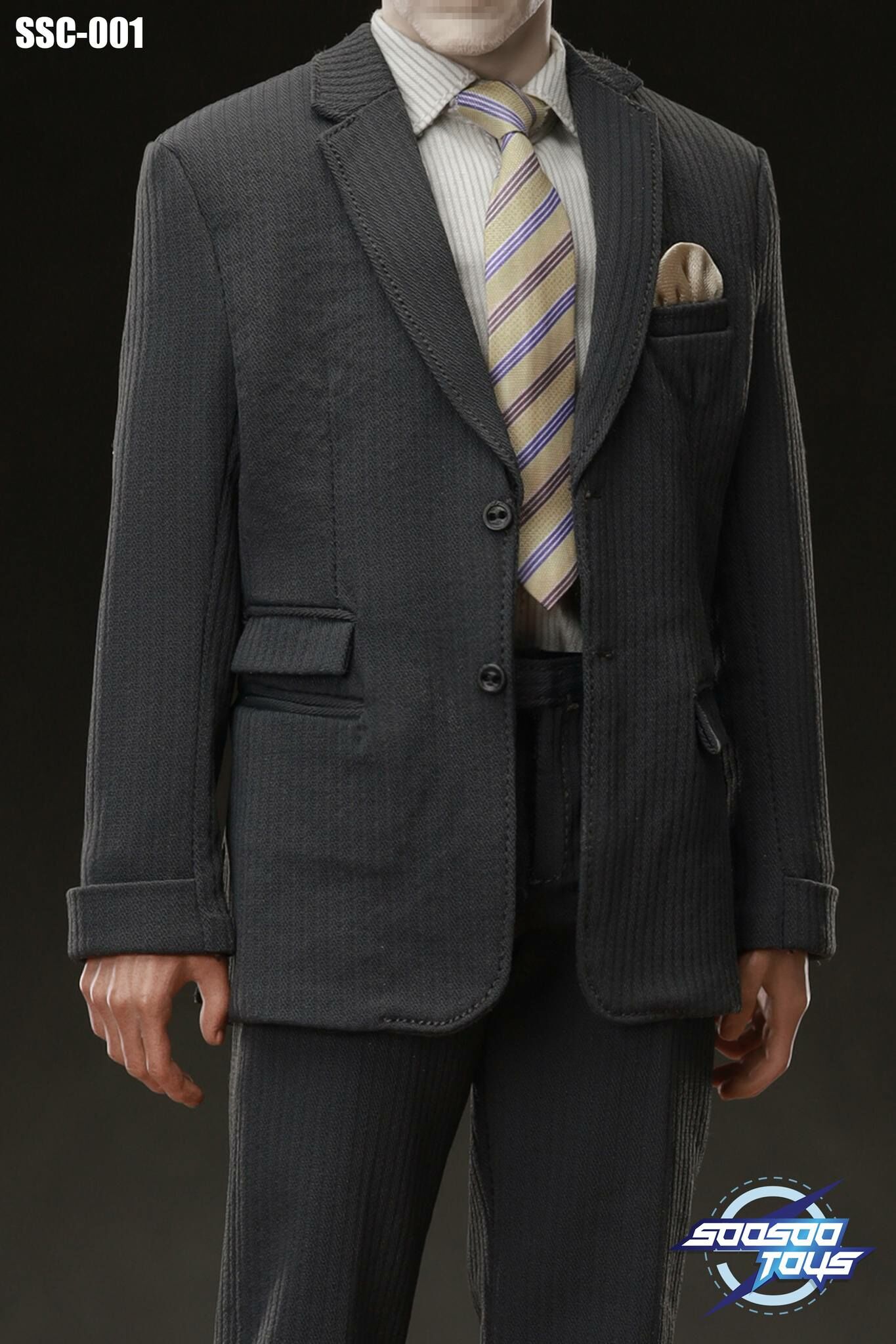 Soosootoys SSC-001B 1/6 scale tailored suit (連素體) (現貨)