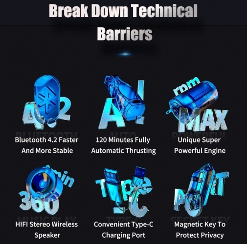 Drywell - 林寶堅尼自動飛機杯 黑色