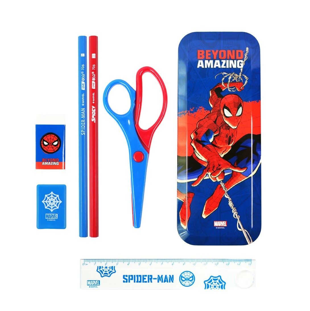 Marvel 蜘蛛俠 |文具套裝(7件)