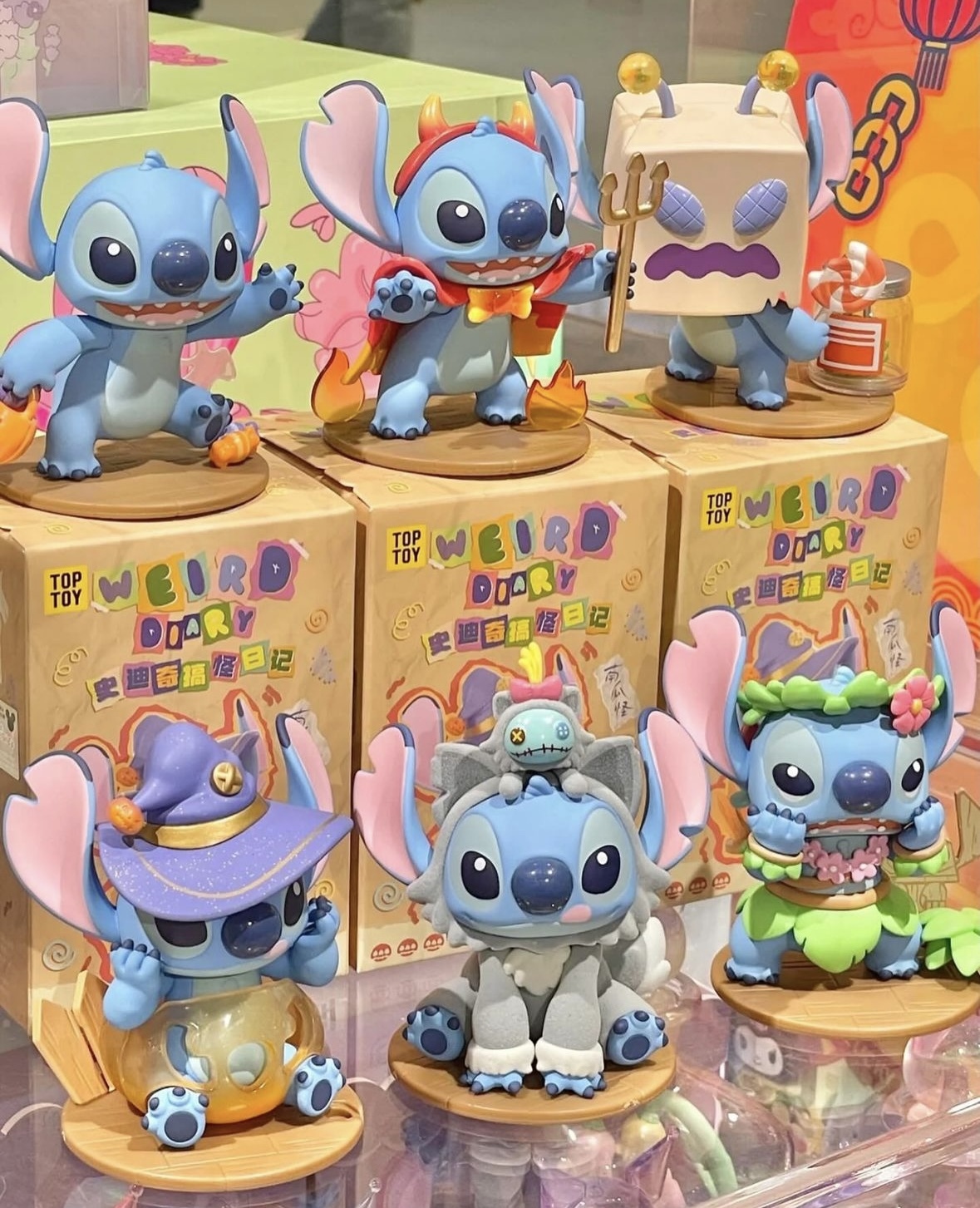 迪士尼 正版授權 史迪奇搞怪日記盲盒 溫感變色 植絨 盲盒 6+1款(任買兩件711免運)/預購