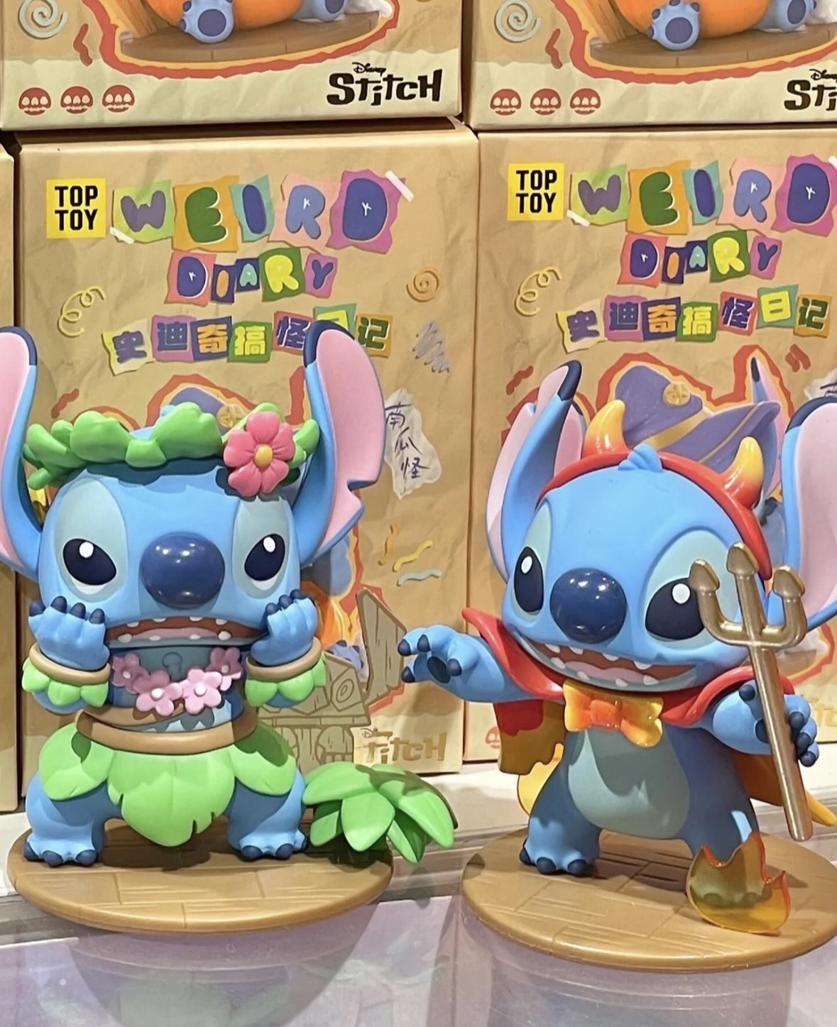 迪士尼 正版授權 史迪奇搞怪日記盲盒 溫感變色 植絨 盲盒 6+1款(任買兩件711免運)/預購