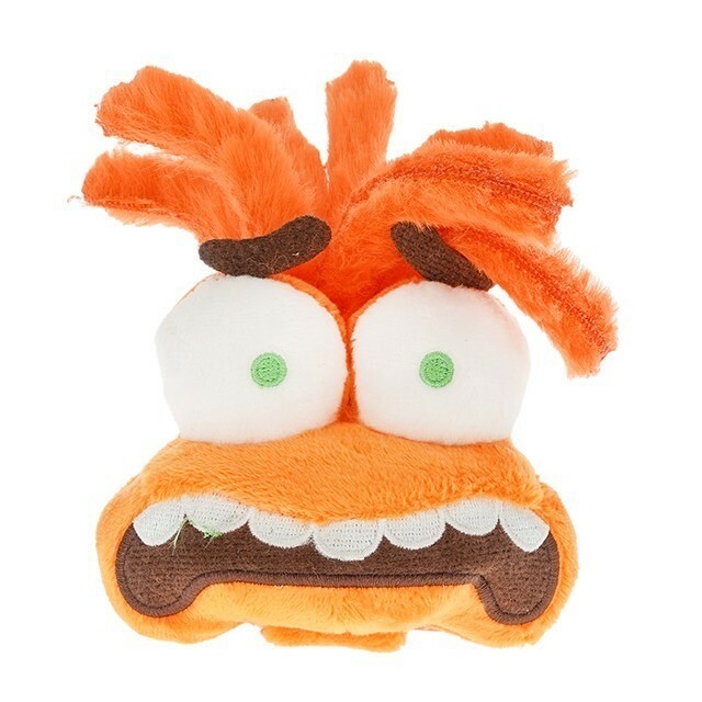 阿焦 Anxiety 大頭絨毛 迷你公仔 娃娃 (搭配個人客製髮圈用) 腦筋急轉彎 Inside Out -香港迪士尼樂園