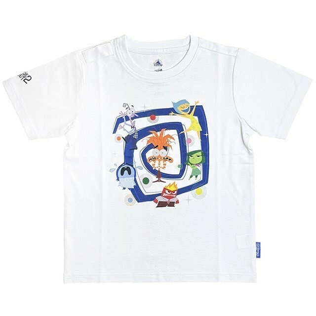 腦筋急轉彎 Inside Out 圖案 小童 兒童 短T 上衣 -香港迪士尼樂園