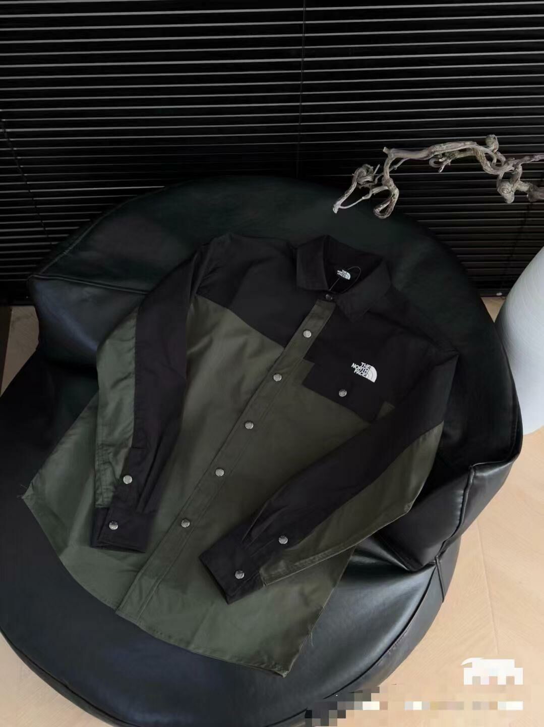 TNF 萬年經典拼色親子襯衫