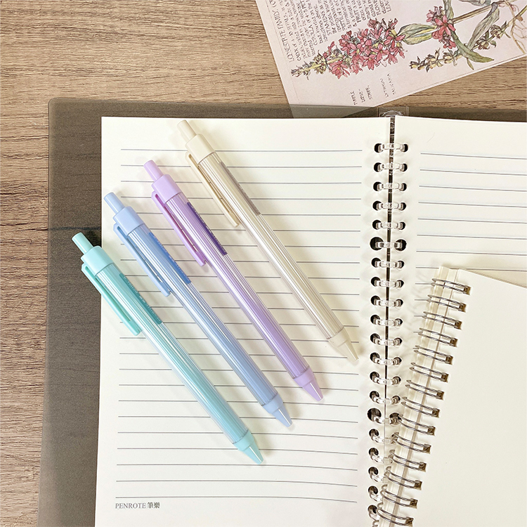 【PENROTE筆樂】柔霧日光中性筆