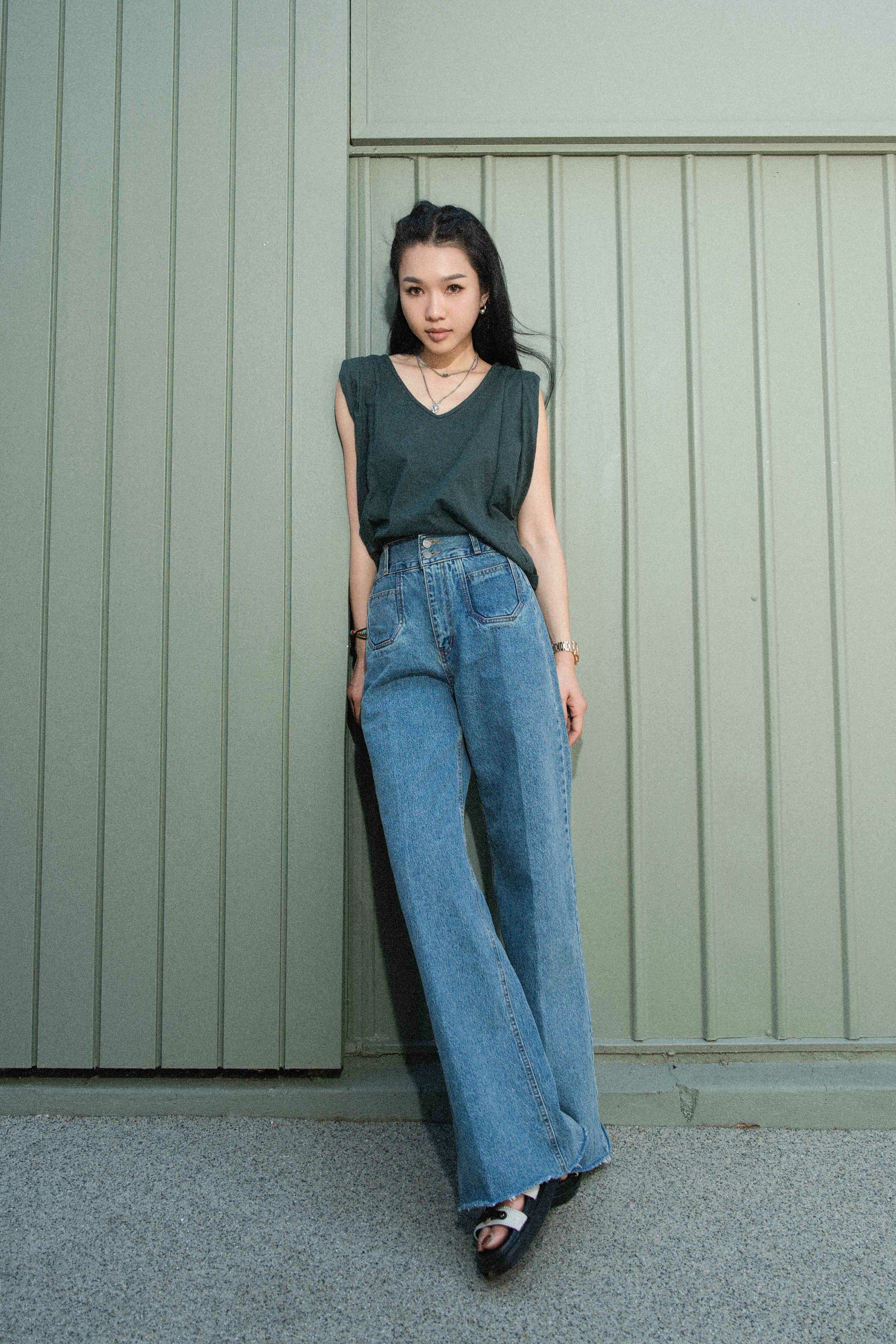 造型 1031（背心＋牛仔褲）