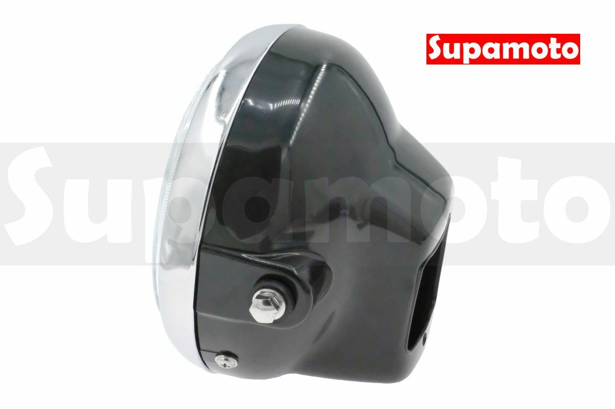 -Supamoto- D631 大燈 7吋 街車 復古 通用 改裝 復古 花玻璃 CB400 CB350 CB750