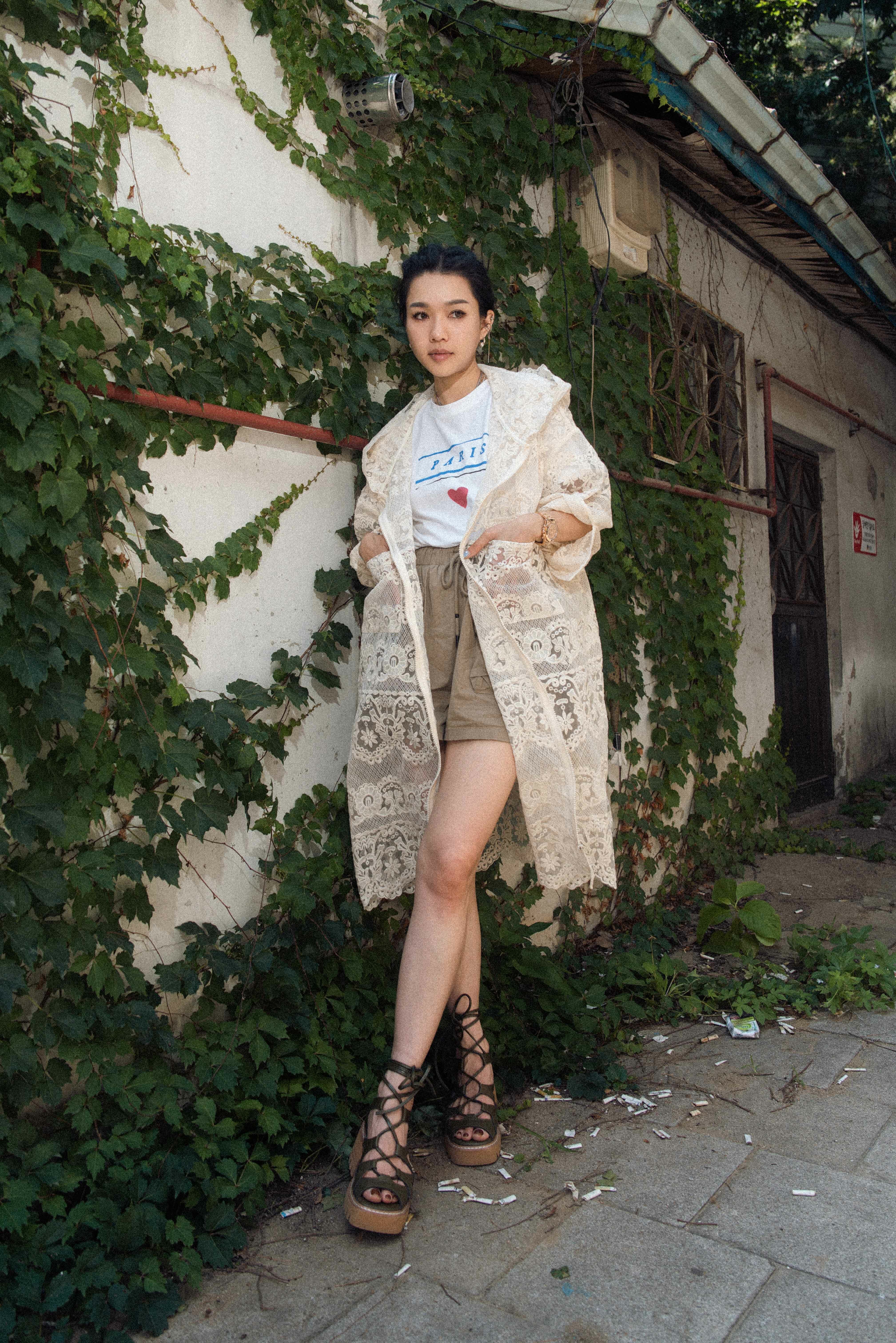 造型 1033（外套＋Tee＋短褲）