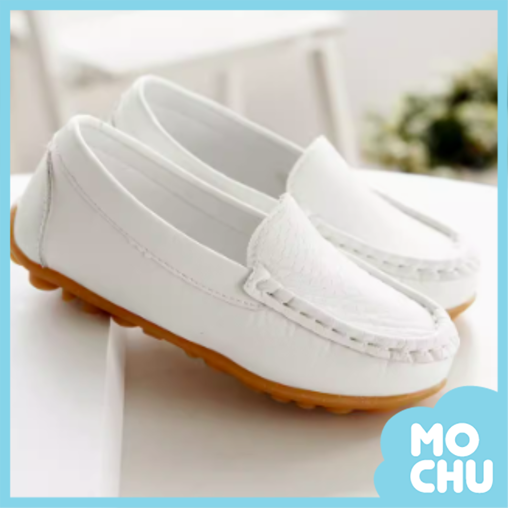 素面休閒帆船皮鞋(五色)