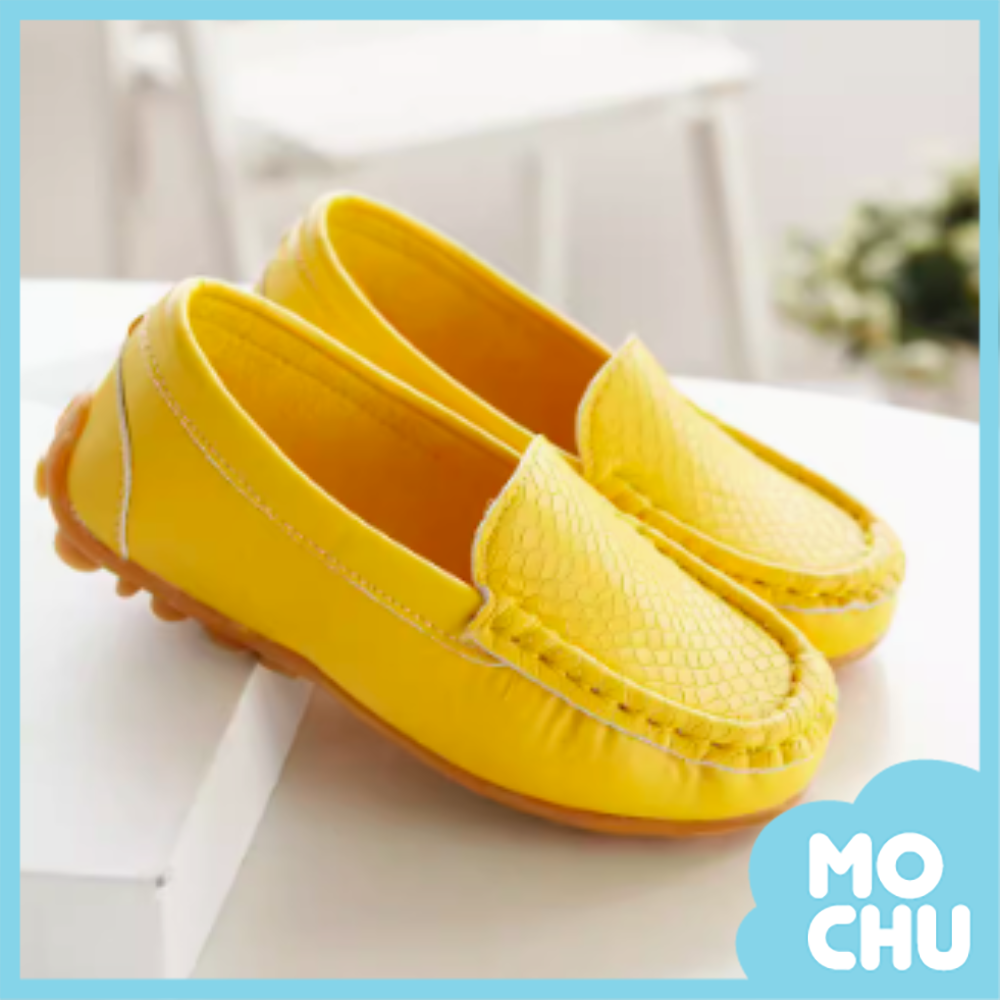 素面休閒帆船皮鞋(五色)