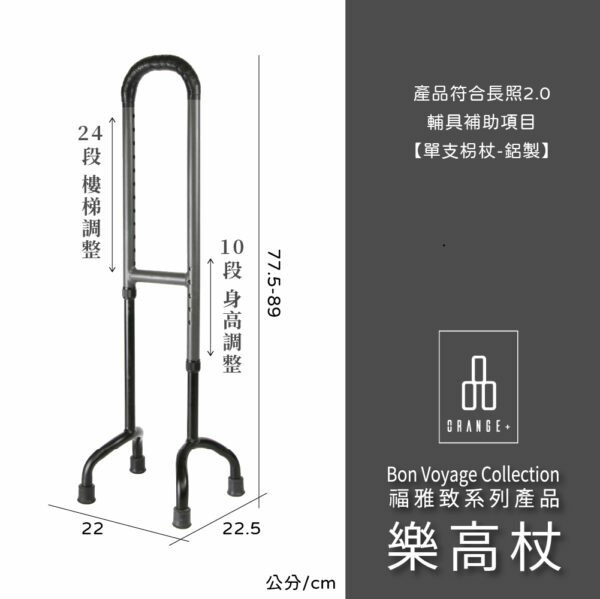 樂高杖-平地/樓梯拐杖、起身扶手