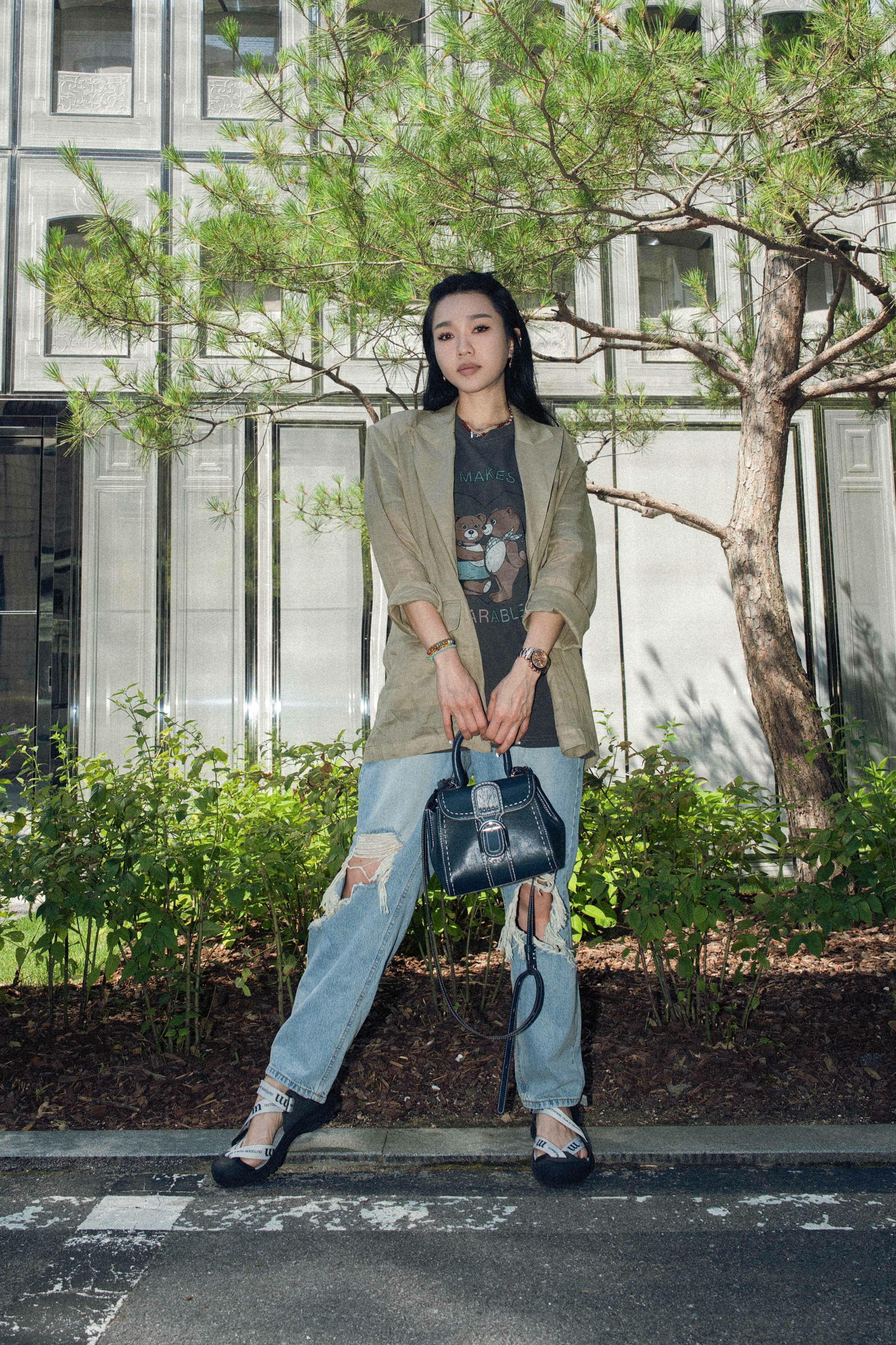 造型 1039（外套＋Tee＋牛仔褲）