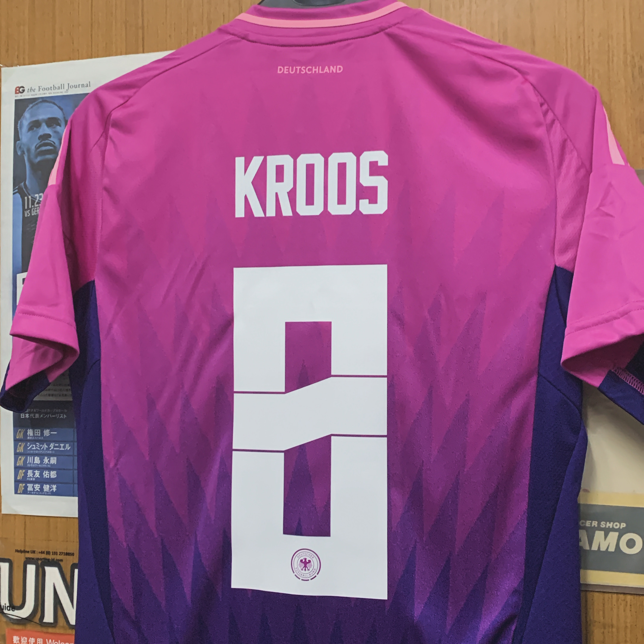 2024 Germany Away Shirt with 8 KROOS & EURO Patch
