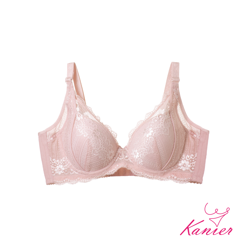 【Kanier卡妮兒】慵懶午後．外月牙提托 軟鋼圈機能型內衣【3202 戀粉 -B / C罩杯】