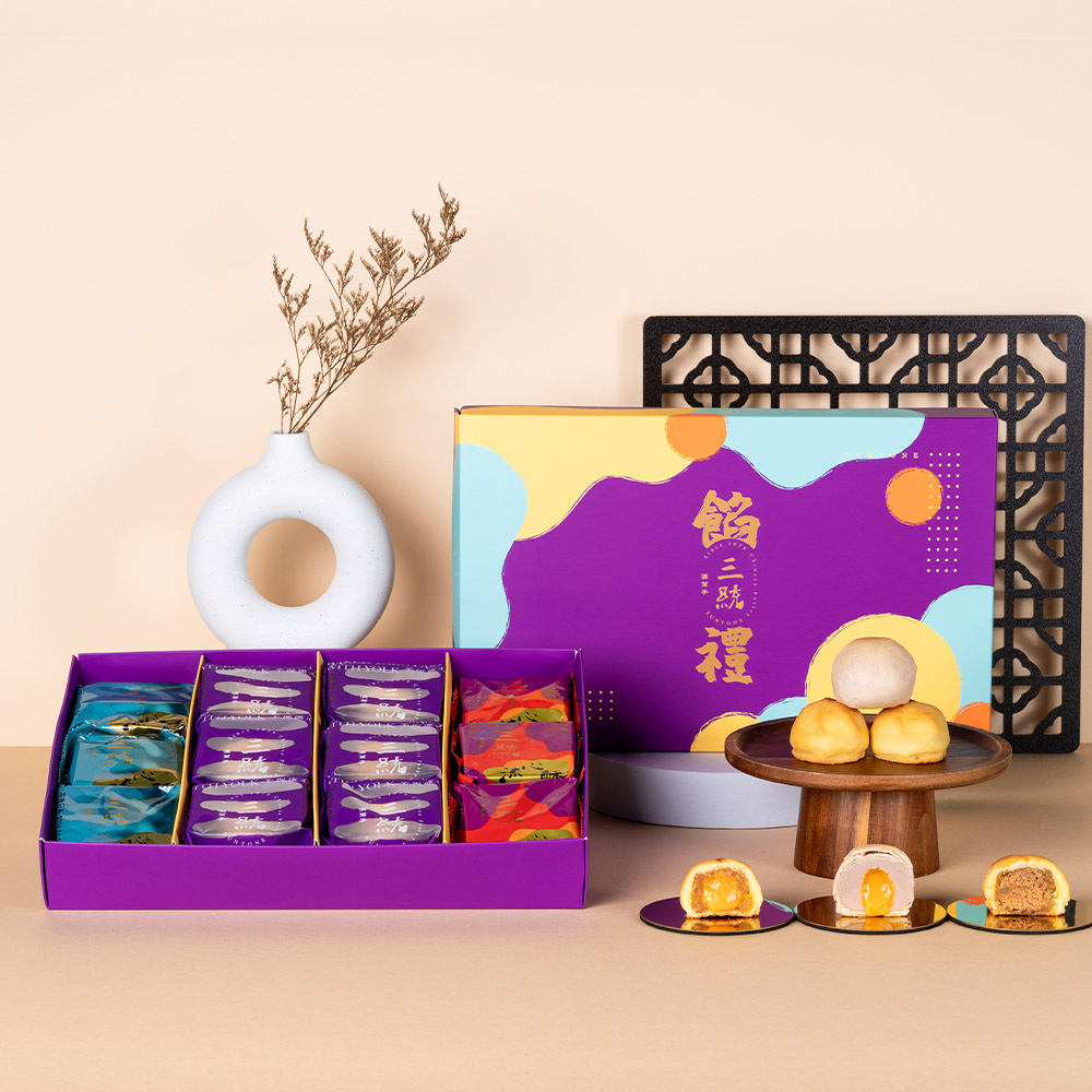 【中秋禮盒】彩月餡禮 12入