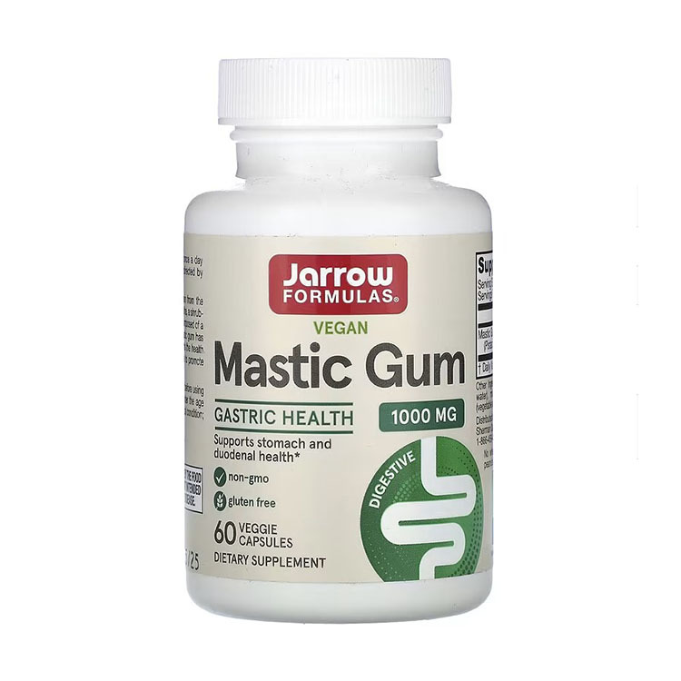 Jarrow Formulas, Mastic Gum, 1,000 mg, 60 Veggie Capsules (500 mg per Capsule)