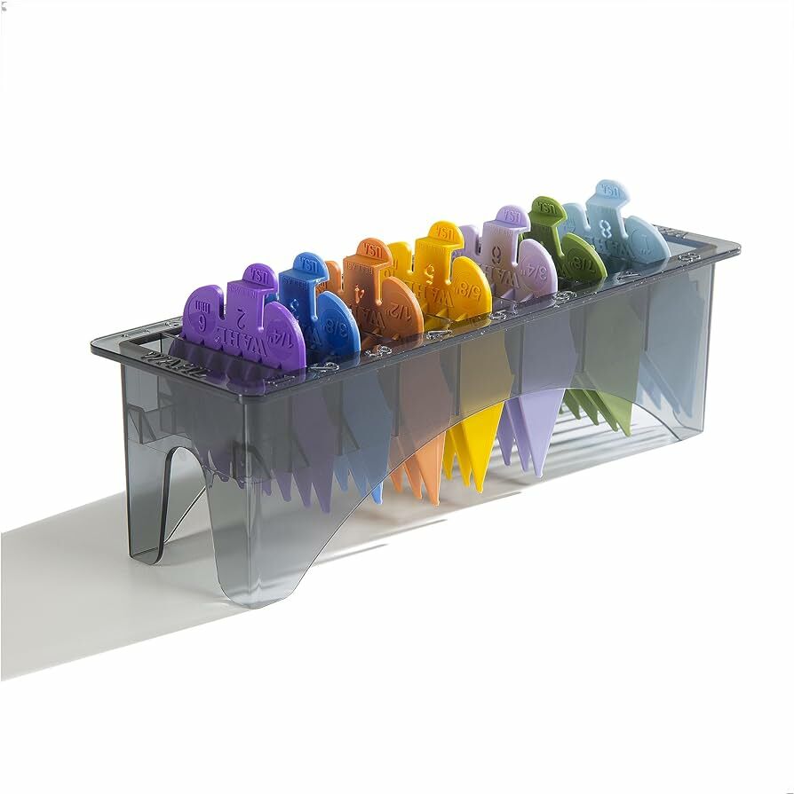 Colour Coded Attachment Comb Set