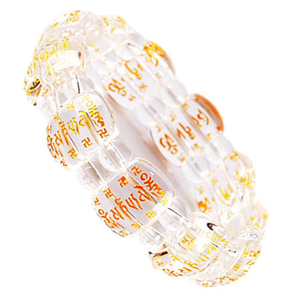 六字真言琉璃水晶手環【十方】140102