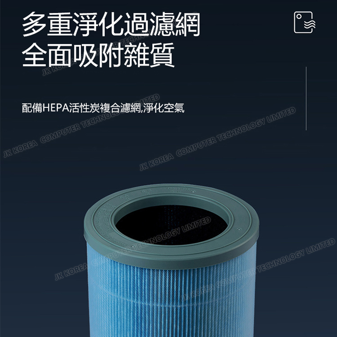 韓國JK 室內桌面負離子充電款空氣淨化器 專用濾芯 (J0799)
