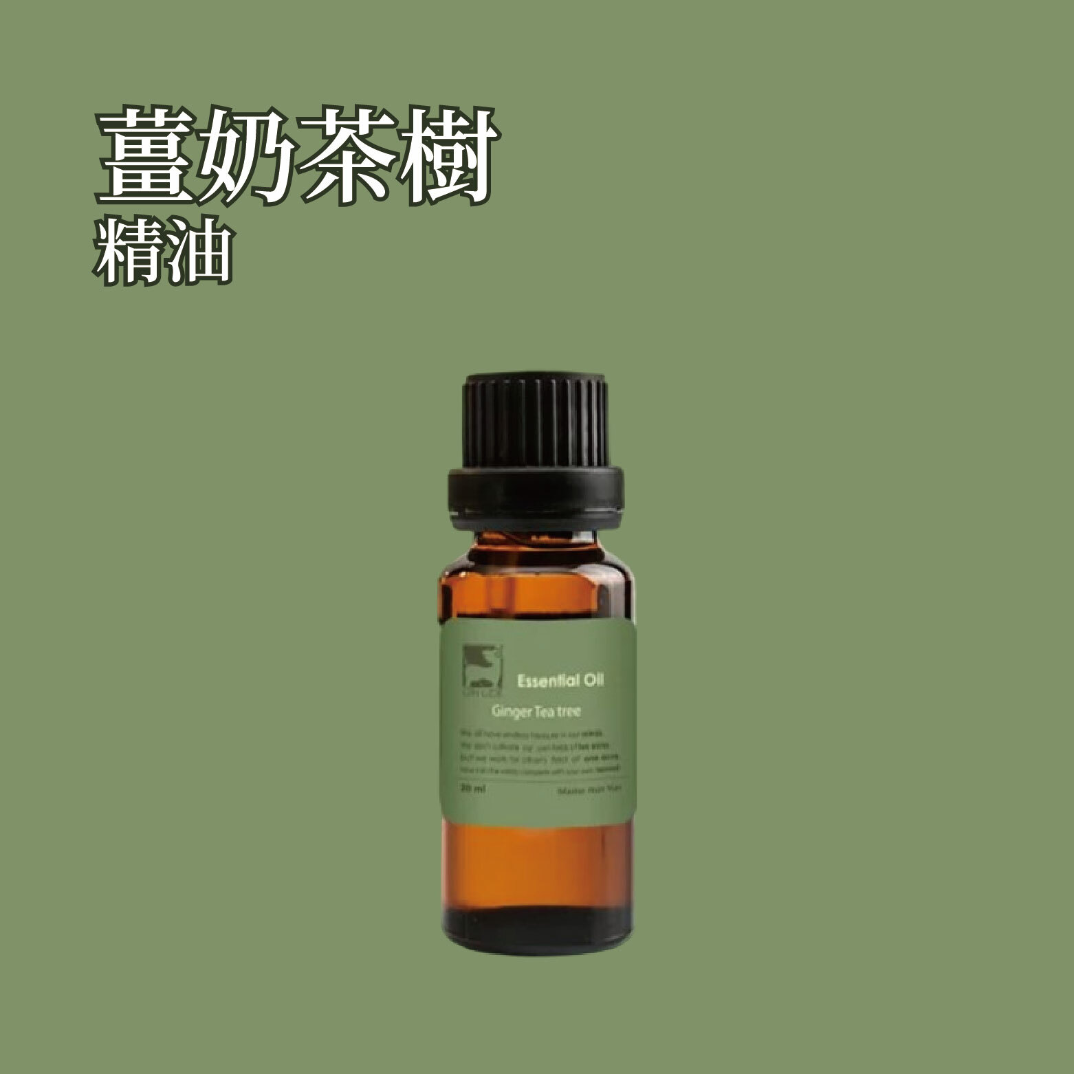 薑奶茶樹精油 20ml