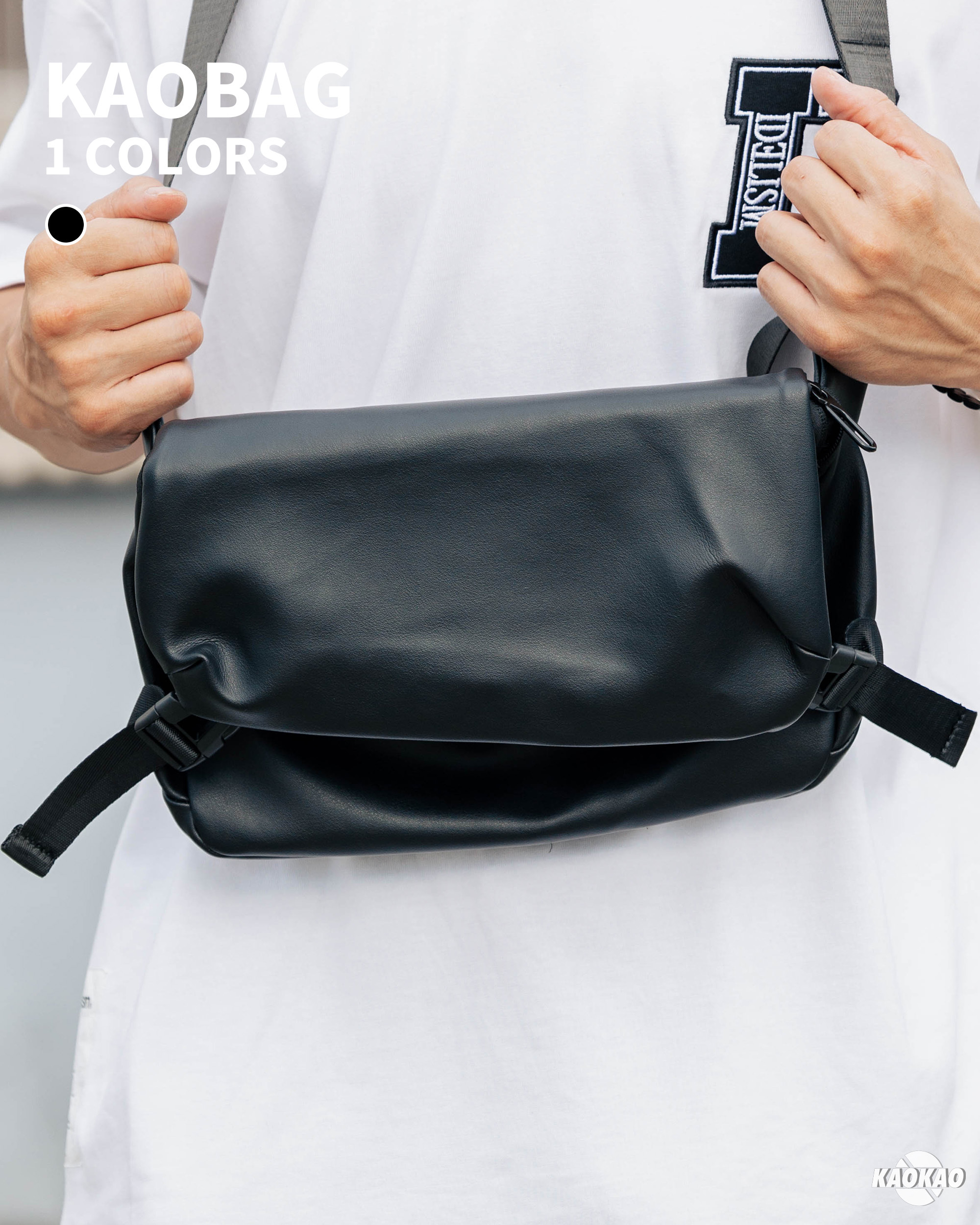 『預購』機能卡扣霧面 側背單肩包 防潑水 手拿包