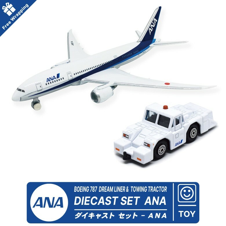 全日本空輸 (ANA) 波音787單架飛機玩具組