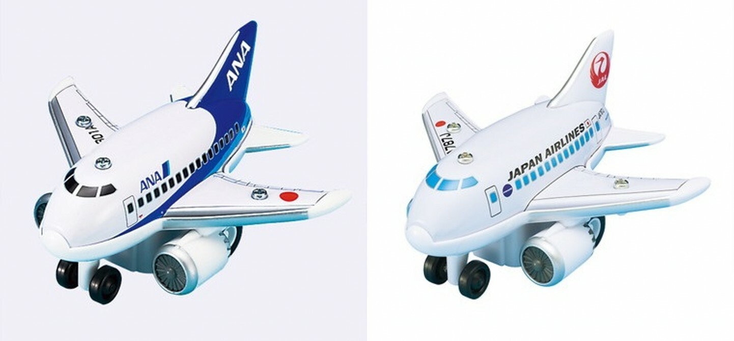 全日空(ANA) / 日本航空(JAL) 迴力飛機玩具