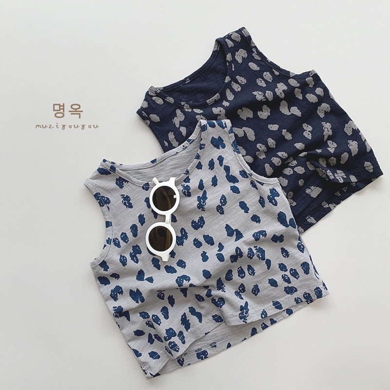 夏季小花紋背心