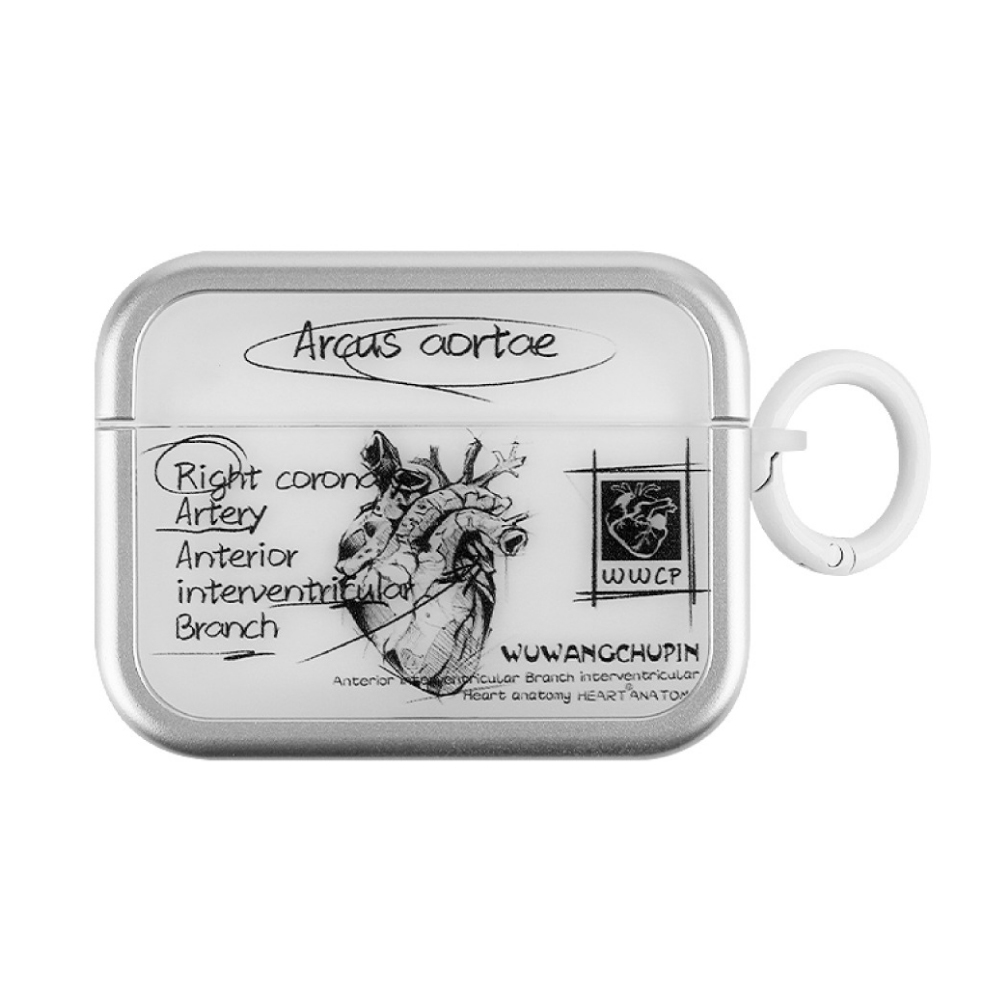 【Koios】AirPods 霧透心臟構造耳機殼